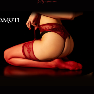 Lace Integrated 3D Sexy Leg Ring Stockings in Red